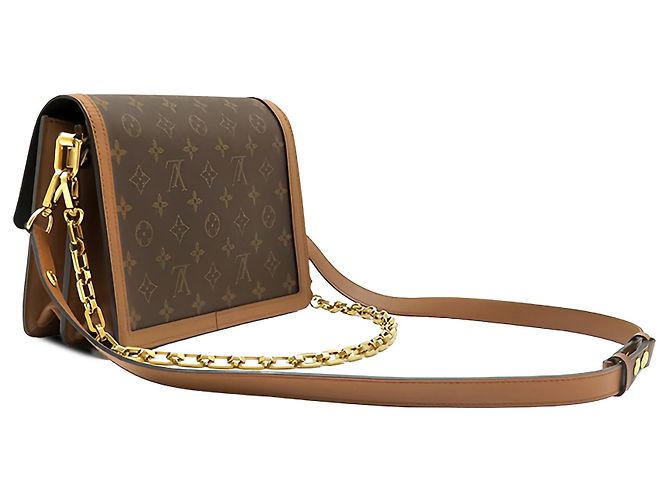 Louis Vuitton Brown Monogram Reverse Dauphine MM - view 2