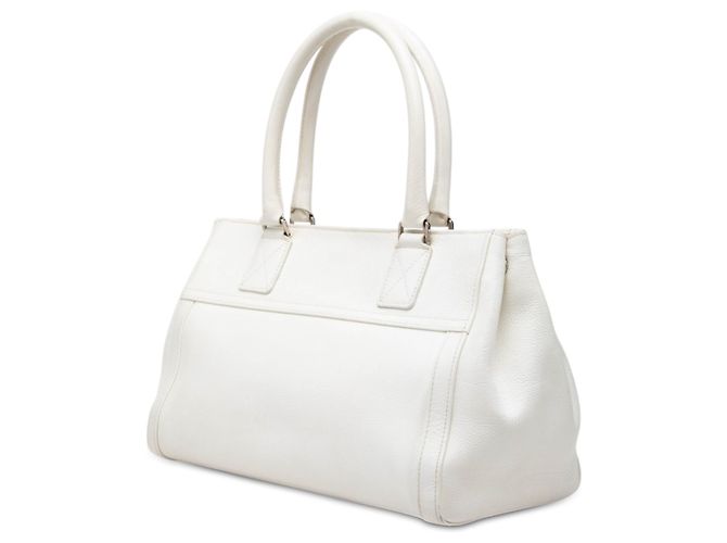 Bolso Flight Dior de piel de becerro blanca Blanco - vista 2