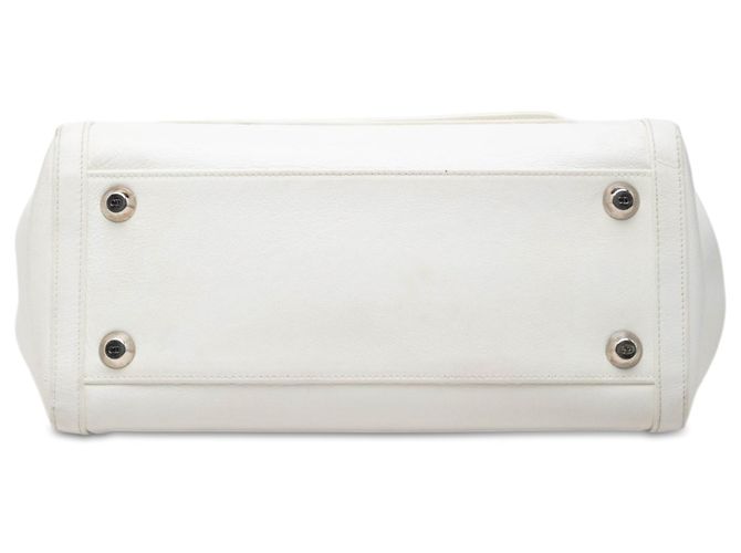 Bolso Flight Dior de piel de becerro blanca Blanco - vista 3