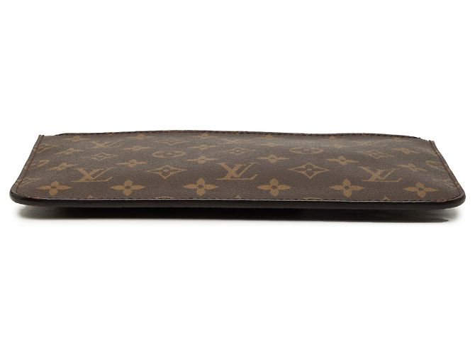 Bolsa Louis Vuitton Brown Monogram Neverfull MM Marrom - vista 3