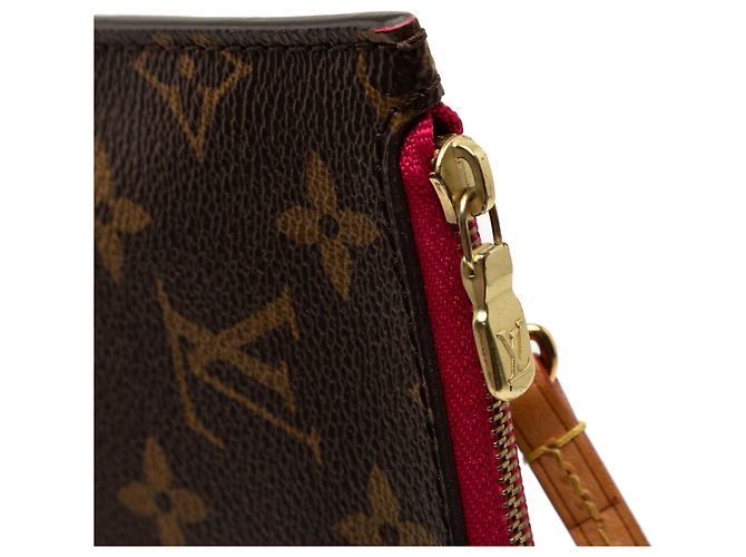 Bolsa Louis Vuitton Brown Monogram Neverfull MM Marrom - vista 6