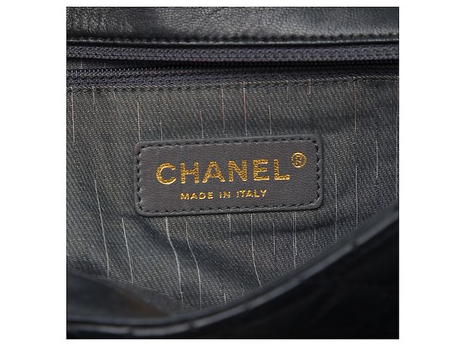 Chanel Black Medium Quilted Lambskin Westminster Pearl Flap Preto - vista 5
