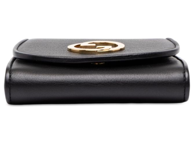 Gucci Blondie Wallet on Chain aus schwarzem Kalbsleder Medium - Ansicht 3