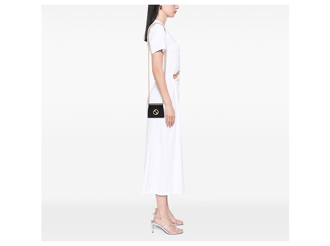 Gucci Blondie Wallet on Chain aus schwarzem Kalbsleder Medium - Ansicht 6