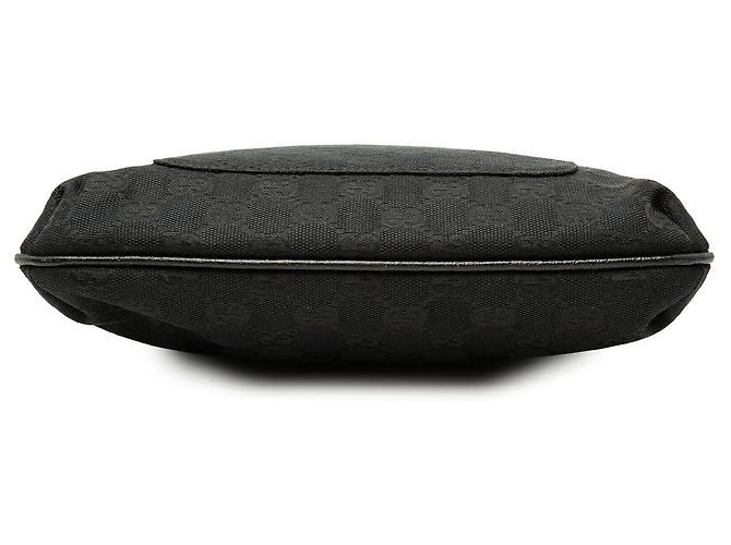 Borsa a tracolla Gucci in tela GG nera Nero - vista 3