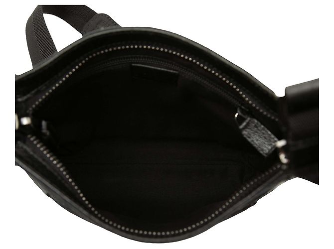 Borsa a tracolla Gucci in tela GG nera Nero - vista 4