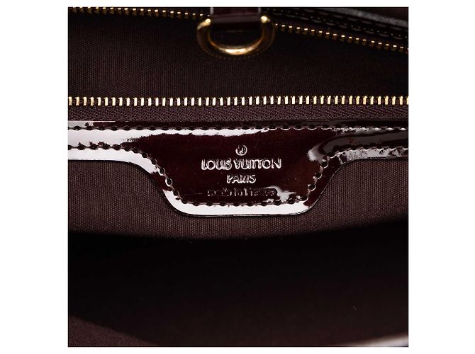 Louis Vuitton Purple Monogram Vernis Wilshire PM Roxo - vista 5