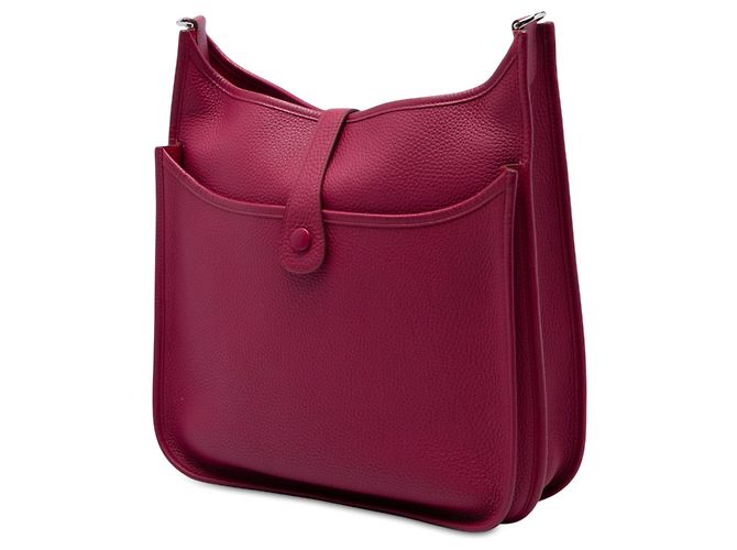 Hermès Purple Clemence Evelyne III 33 Púrpura - vista 2