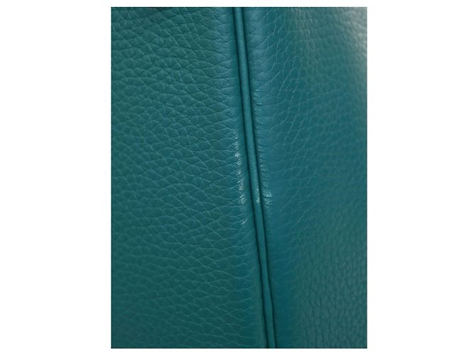 Hermès Blue Clemence Lindy 30 Blau - Ansicht 7
