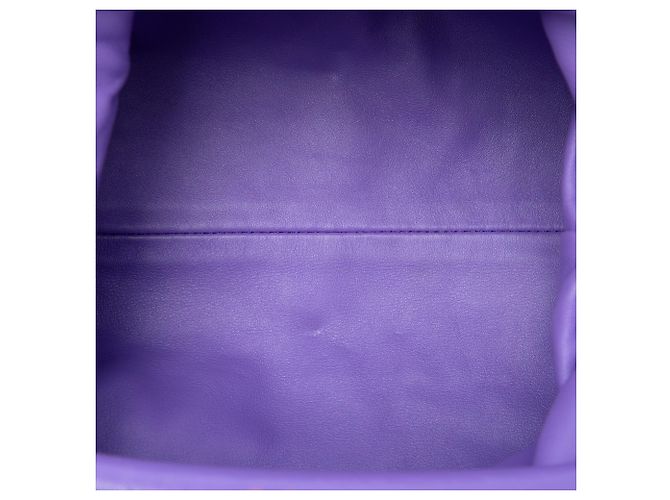 Bottega Veneta The Mini Pouch Crossbody in nappa viola Porpora - vista 4