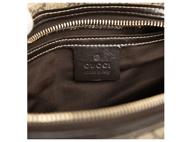 Borsa Joy Boston Gucci Beige Medium GG Supreme Guccissima con patch cuore - vista 5