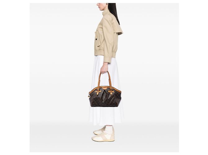 Louis Vuitton Brown Monogram Tivoli GM Castaño - vista 6