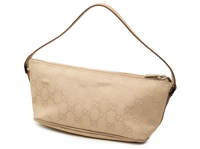 Gucci Beige GG Canvas Boat - Ansicht 2