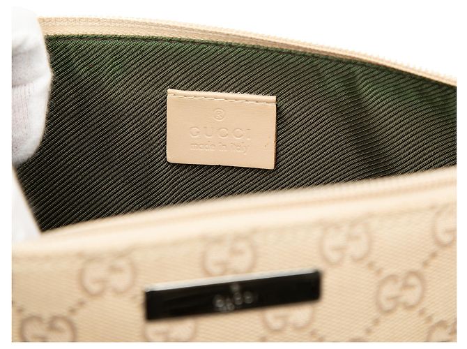 Gucci Beige GG Canvas Boat - Ansicht 5