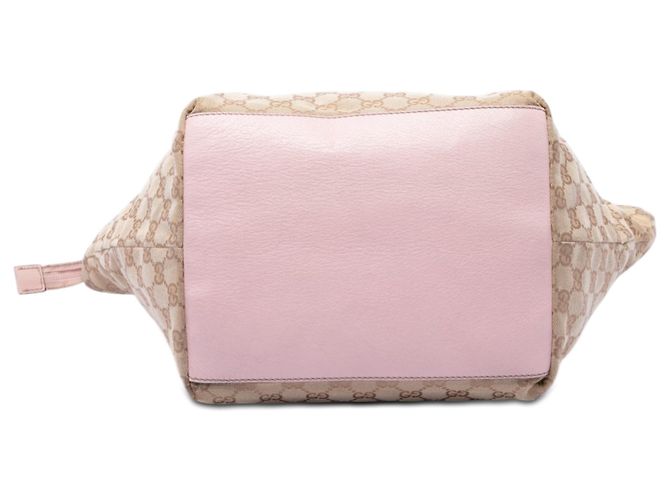 Gucci Beige GG Canvas Web Tote - Ansicht 3