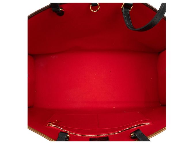 Louis Vuitton Brown Monogram Reverse Giant OnTheGo GM Marrone - vista 4