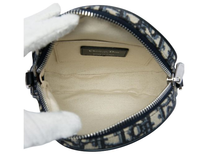 Dior Blue Oblique Baby Ball Bag Tasche Blau - Ansicht 4