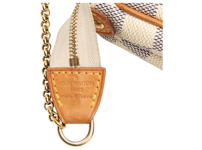 Louis Vuitton White Damier Azur Eva Blanc - vue 5
