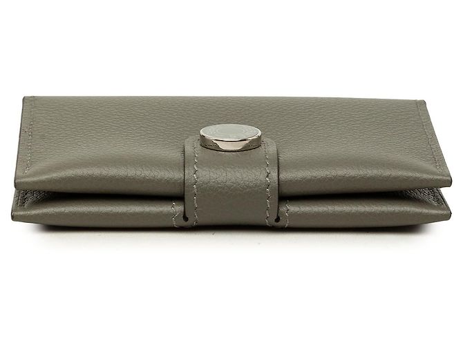 Hermès Gray Evercolor RMS Kartenetui Braun - Ansicht 3