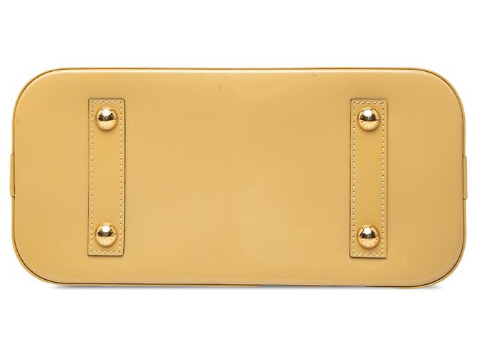 Louis Vuitton Beige Monogram Vernis Alma PM - vista 3