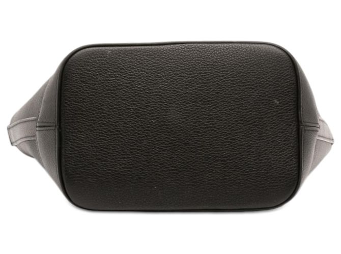 Céline Bolso Bucket Celine Black Small Calfskin Cuir Triomphe Negro - vista 3