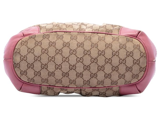 Gucci Beige GG Canvas Sukey Satchel - Ansicht 3