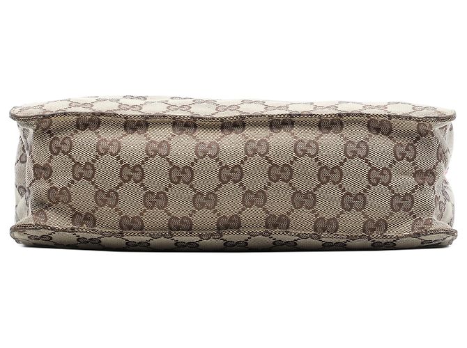 Gucci Beige GG Canvas Eclipse Crossbody-Tasche - Ansicht 3