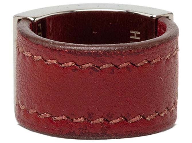 Anello Hermès Silver Palladium Plated Collier de Chien Argento - vista 3