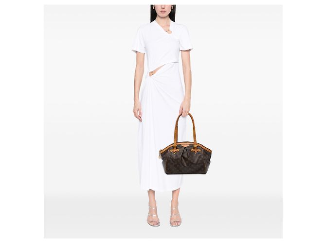 Louis Vuitton Brown Monogram Tivoli GM Marrom - vista 6