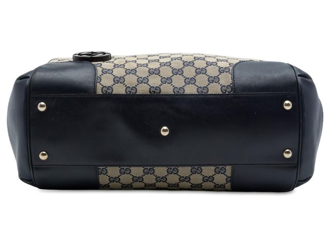 Gucci Brick Lane Shopper mittel aus GG Canvas beige - Ansicht 3