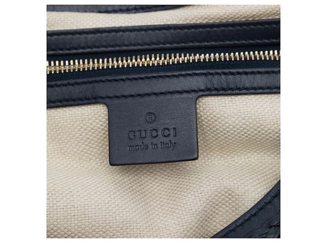 Gucci Brick Lane Shopper mittel aus GG Canvas beige - Ansicht 5