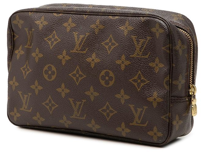 Louis Vuitton Brown Monogram Trousse Toilette 23 Castaño - vista 2