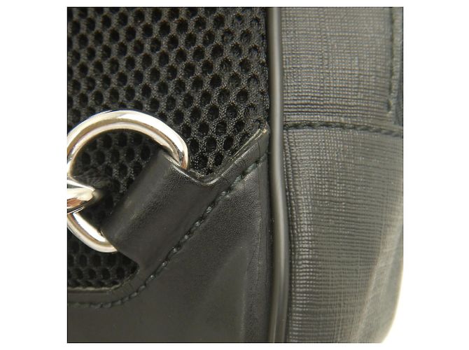 Borsa a tracolla Gucci in tela GG Supreme nera Nero - vista 14