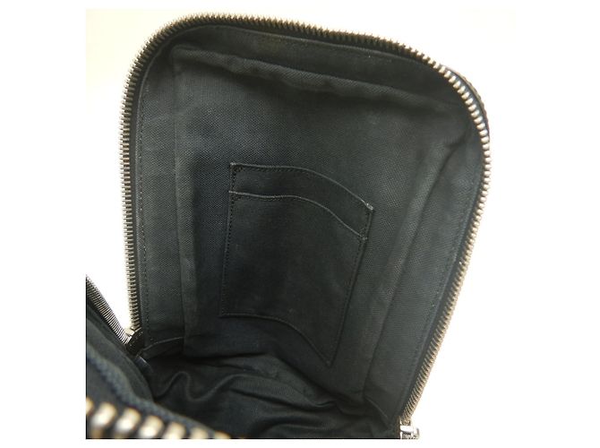 Borsa a tracolla Gucci in tela GG Supreme nera Nero - vista 18