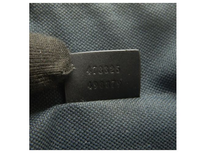 Borsa a tracolla Gucci in tela GG Supreme nera Nero - vista 21