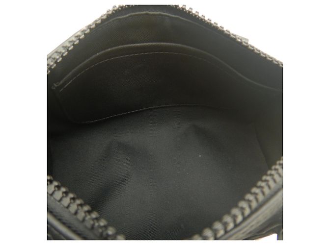 Sac à main Louis Vuitton Monogram Taurillon Keepall Bandoulière 25 Noir - vue 5