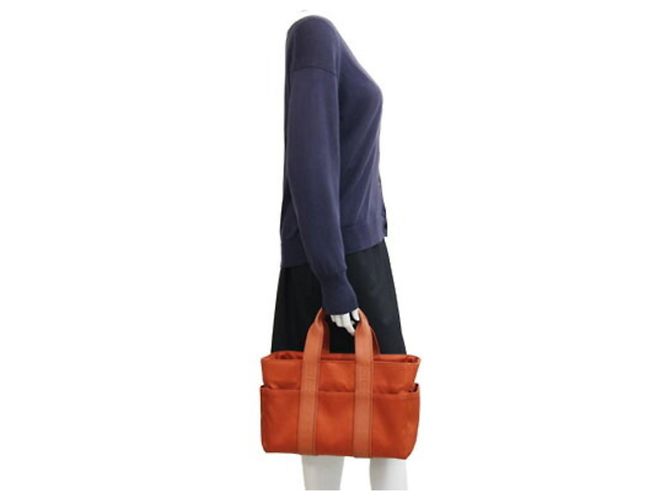 Hermès Bolso Hermes Acapulco PM Naranja - vista 9