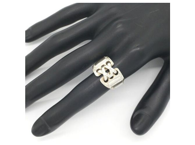 Ring Hermès Anello a fascia Hermes Vintage in argento sterling - vista 7
