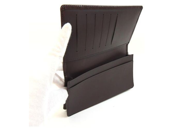 Louis Vuitton Epi Long Bill Wallet Braun - Ansicht 4