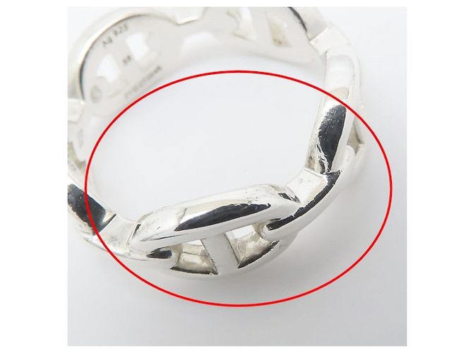 Ring Hermès Bague HERMES Chaine d'Ancre Enchainée - vue 7