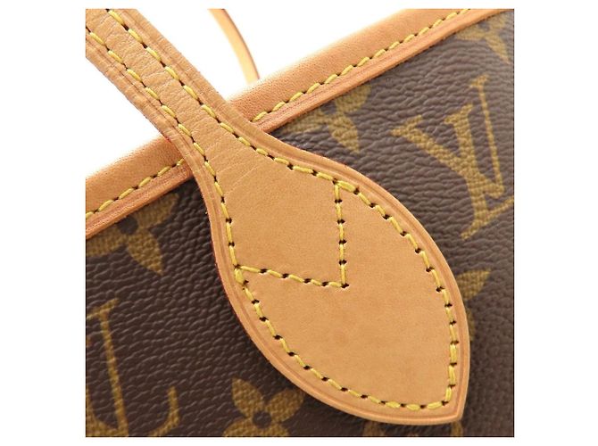 Bolso Tote Louis Vuitton Monogram Neverfull Castaño - vista 15