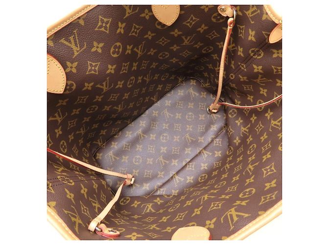 Bolso Tote Louis Vuitton Monogram Neverfull Castaño - vista 19