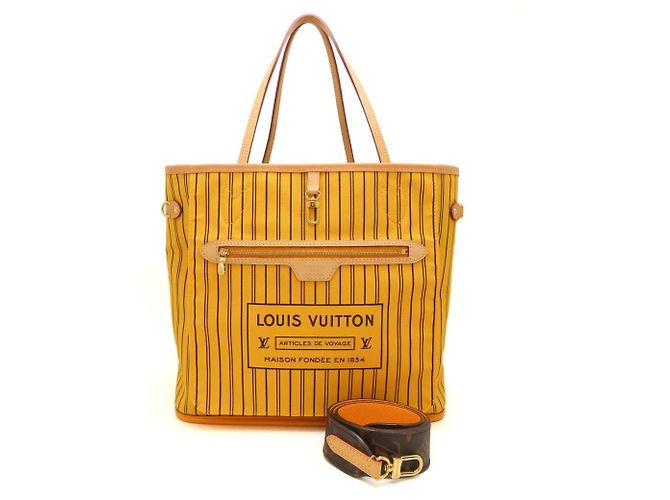 Bolso Tote Louis Vuitton Monogram Neverfull Castaño - vista 2