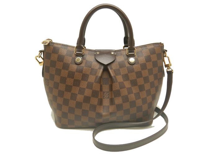 Borsa Louis Vuitton Damier Siena PM Damier ebene - vista 2