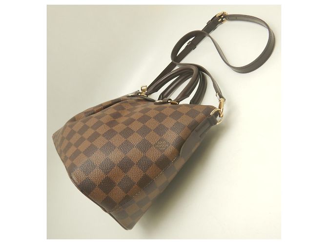 Borsa Louis Vuitton Damier Siena PM Damier ebene - vista 4