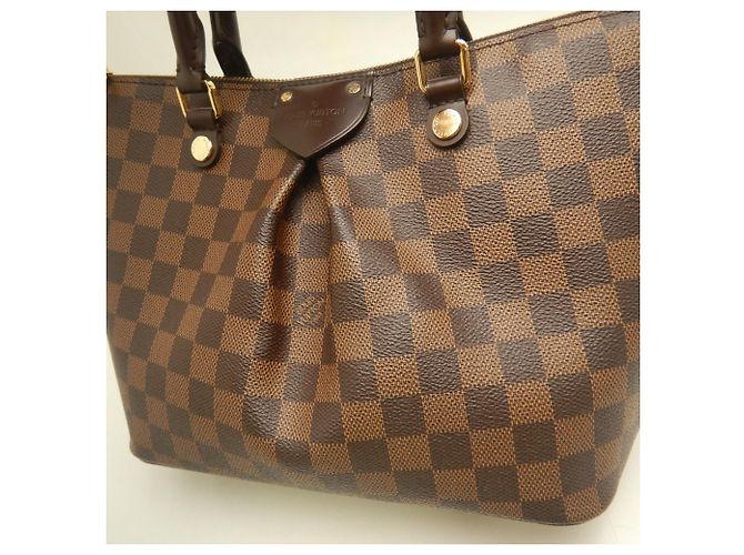 Borsa Louis Vuitton Damier Siena PM Damier ebene - vista 9