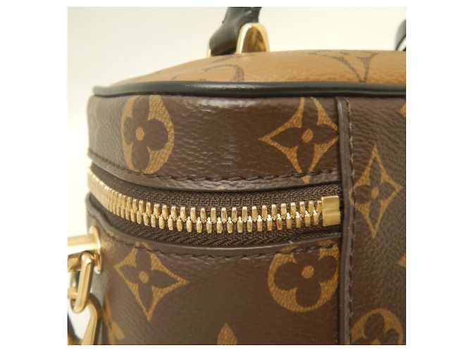 Louis Vuitton Monogram Reverse Vanity NV PM Handbag Brown - view 14