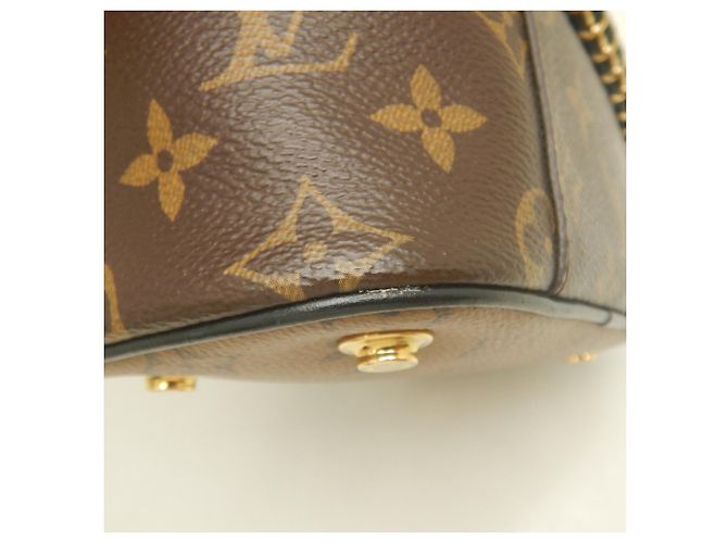 Louis Vuitton Monogram Reverse Vanity NV PM Handbag Brown - view 17