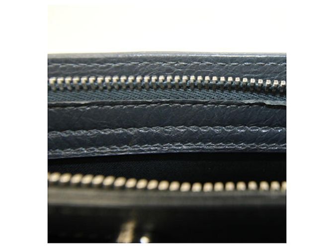 Balenciaga Pochette/Borsa a tracolla in pelle grigio scuro Grigio antracite - vista 8
