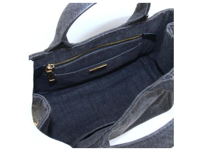 Prada Canapa Mini Handtasche 1BG439 Schwarz - Ansicht 4